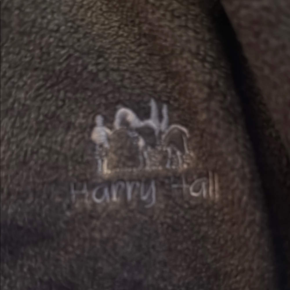 Harry hall  Women's Brown Fleece Jacket size 6 - Picture 2 of 4